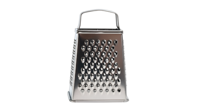 Grater isolated on white or transparent background 