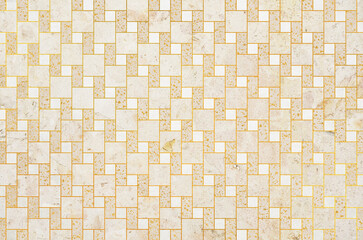 Japanese modern plaid background. Decorative modern pattern art with Japanese washi paper, marble and mortar.