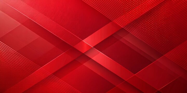 Abstract Red Geometric Design with Diagonal Lines and Texture