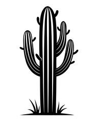 Saguaro Cactus Blossom flower vector illustration, printable png