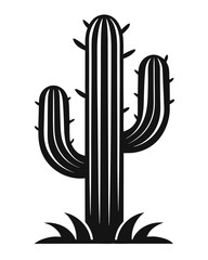 Saguaro Cactus Blossom flower vector illustration, printable png