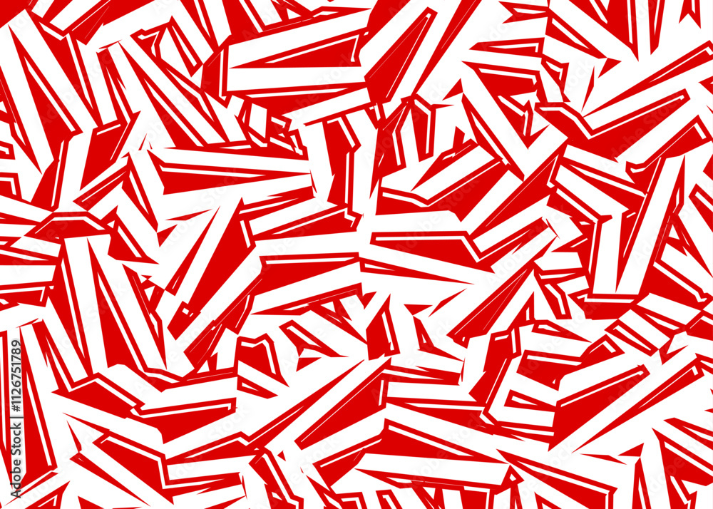 Poster abstract background with geometric triangle and stripe pattern. abstract dazzle camouflage pattern