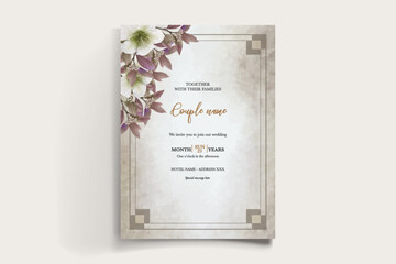 Save the date wedding invitation templates