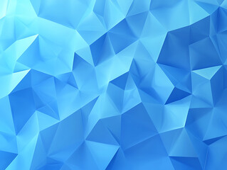 Blue origami pattern wallpaper background