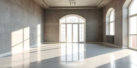 empty grand room