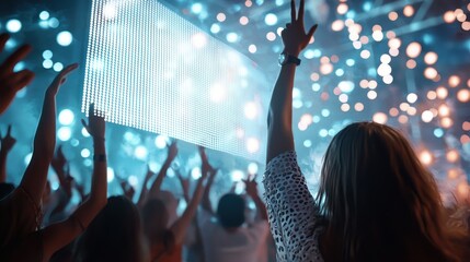 A glowing black hole in deep space, surrounded by swirling neon-colored gases and particles being pulled into its center. Sci-fi, dramatic, high contrast.