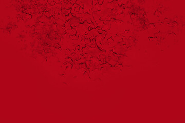 red grunge crack wall texture background