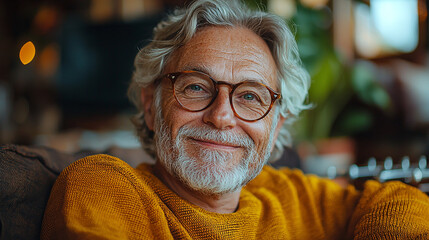 portrait of an old person