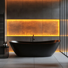 modern bathroom interior