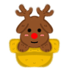 Christmas drawings such as Christmas trees, Santa, Santa, snowman, Wendy's deer, Christmas gifts and other decorations.