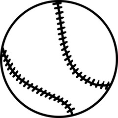 baseball silhouette black and white