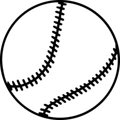 baseball silhouette black and white