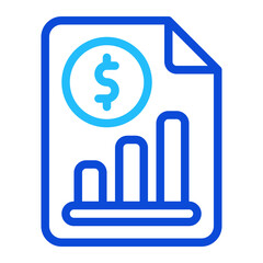 Balance Sheet duoline icon