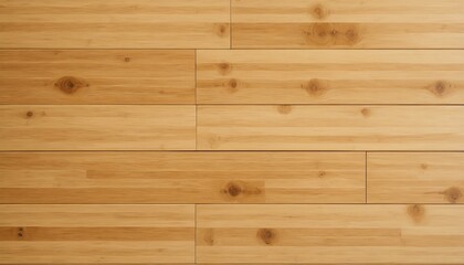 Fototapeta premium Smooth bamboo surface with natural grain and light wood tones