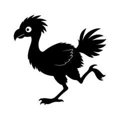 Isolated Dodo Silhouette Vector for Commercial Use © Jamshadul