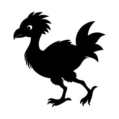 Dodo Silhouette Vector Illustration for Creative Designs © Jamshadul
