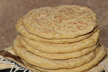 Traditional Moroccan Bread, Homemade Bread