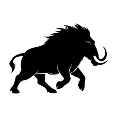 Woolly Mammoth Illustration High Resolution for Editorial Use