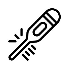 Thermometer line icon
