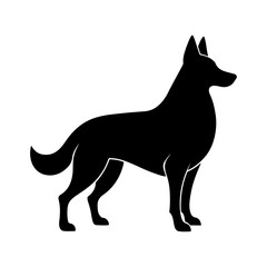 High Quality Dog Silhouette Vector Clipart