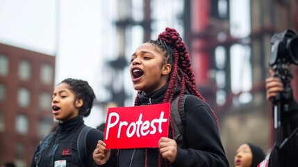 Workers gathered outside the plant, raising signs and voicing demands, highlighting the importance of labor rights and collective action in advocating for workplace improvements.