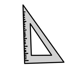 vector illustration of a ruler