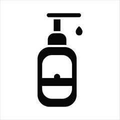 Fototapeta premium soap vector icon line template