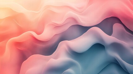 Obraz premium Abstract Pink and Blue Wave Pattern Design