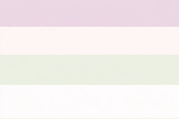 Obraz premium A pastel background with smooth horizontal stripes in creamy pink, light lavender, and soft green, blending gently.