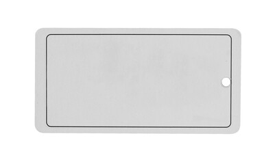 Price tag paper isolated on white background with clipping path