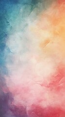 Obraz premium Abstract Pastel Watercolor Painting Blending Colors