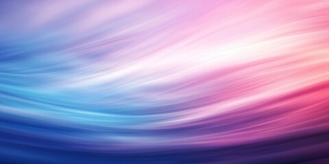 Obraz premium Abstract gradient background with blue, purple, and pink colors, smooth blurred background with wavy lines, blurred background with blurred edges.