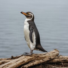 Obraz premium Yellow-eyed Penguin