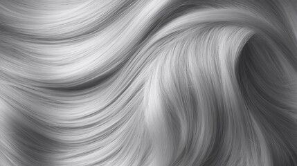 Woman hair close-up as a background. Women's long hair curl. Beautifully styled wavy shiny curls. Hair coloring salon design. Hairdressing procedures, extension.