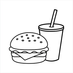 fast food and drink