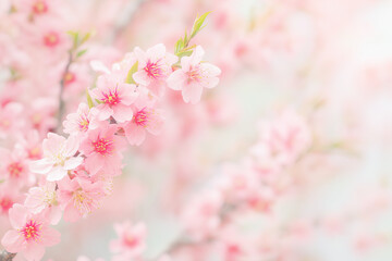 美しい春の桜