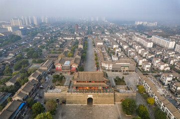 Luanzhou City, Hebei province Luanzhou ancient city landscape