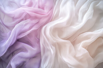 Obraz premium A soft color smoke background featuring pale lavender, blush pink, and cream tones blending like ethereal mist.