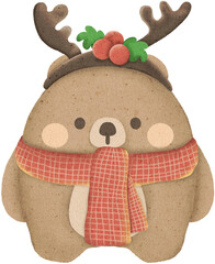 Cute Bear Christmas