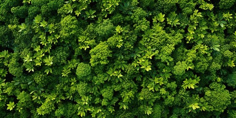 Naklejka premium green moss on wall