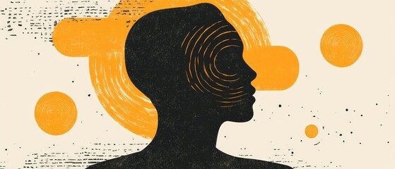 A silhouette of a head showcases various migraine devices, emphasizing their potential to reduce discomfort and enhance daily functioning for users