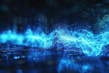 Digital cyberspace and digital data network connections concept. Future technology digital abstract background concept. 3d rendering
