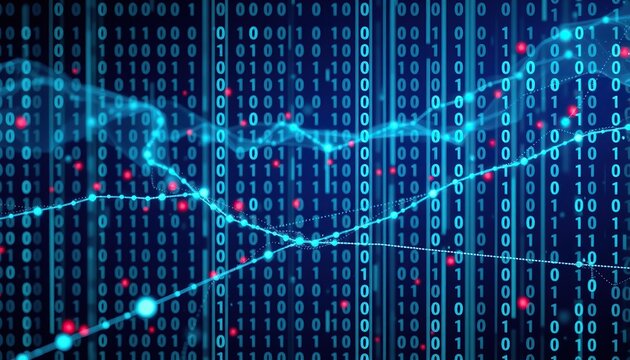 binary code background