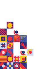 Geometric Graphic Element Shape Colorfull