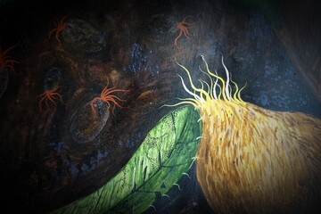 art  painting  abstract  oil color flower nature imagination	