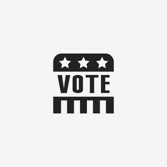 Vote Sign Icon
