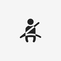 No Seatbelt Icon

