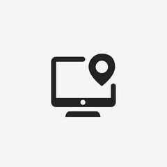 Computer Location Icon
