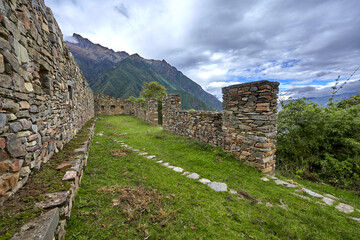 Choquequirao is an archaeological site located in the Andes Mountains of Peru, near the modern town of Cachora. Often referred to as the "sister city" of Machu Picchu due to similarities.