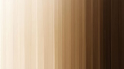 Obraz premium Vertical gradient background transitioning from light beige to dark brown with soft linear texture